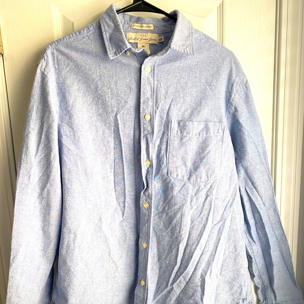 H&M Denim / Dress Button up shirt